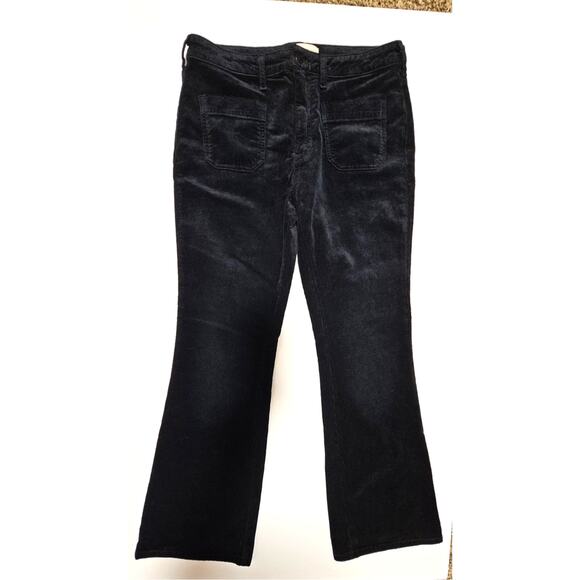 Pilcro Corduroy  Pants, The Icon, Blue, Flare, Womens Sz 30 New - Picture 12 of 14